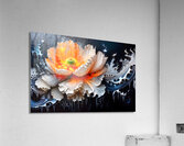 Flower Impression acrylique