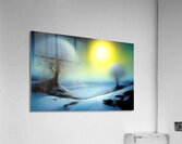 The winter sun Acrylic Print