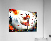 Foxy Acrylic Print