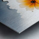 Flower star Metal print