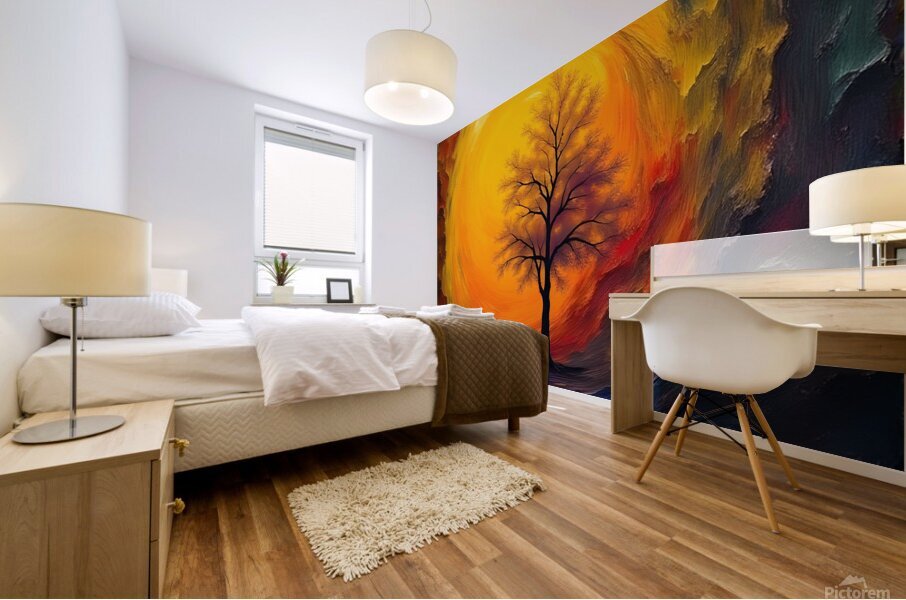 The Tree Mural print