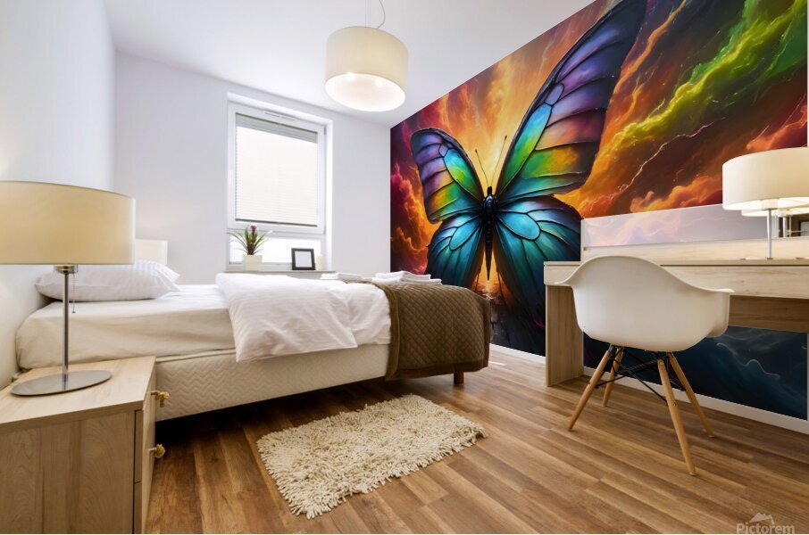 Butterfly Mural print