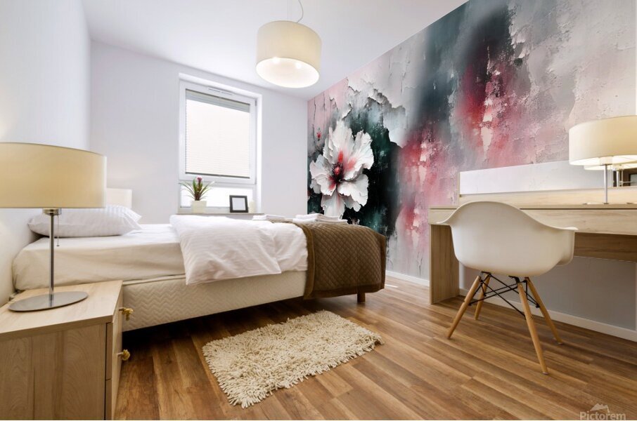 Old Wall Mural print