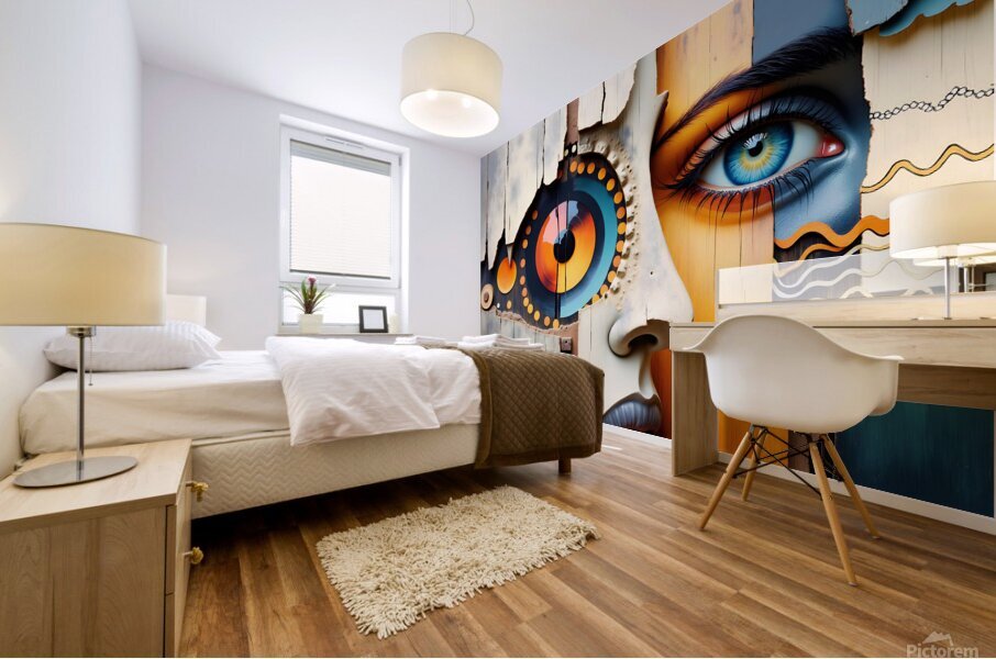 Fragments Mural print