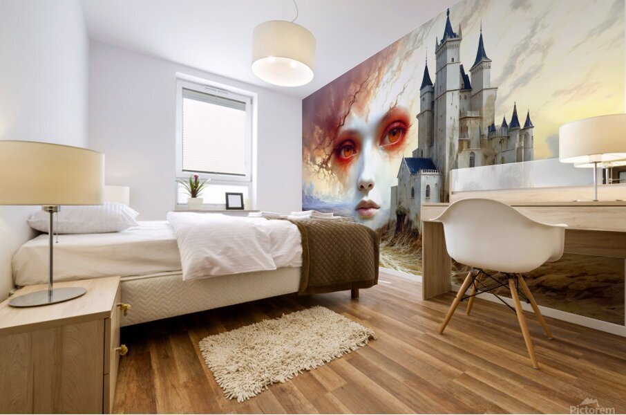 Castle Mural print