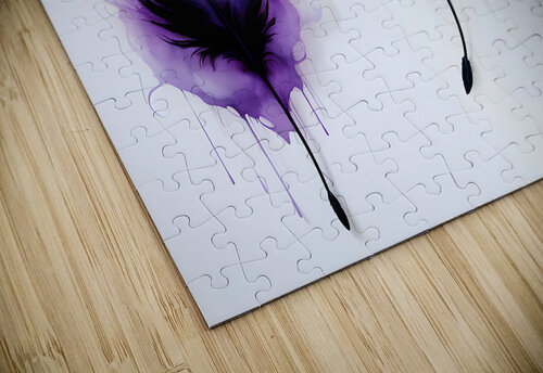 Purple Feathers   IrinKa puzzle