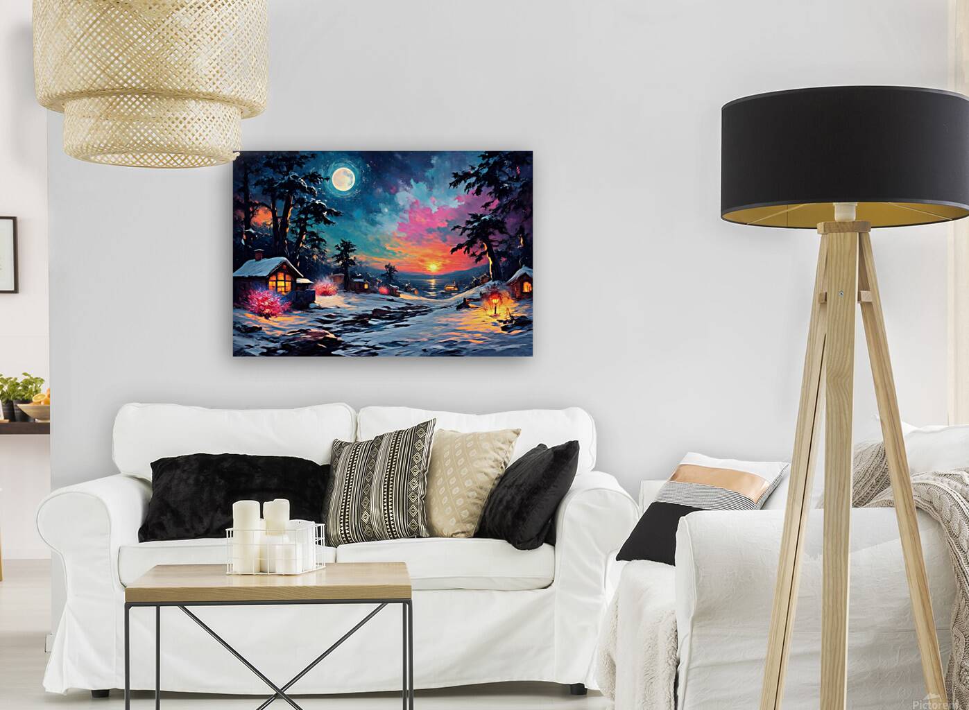 Winter Dawn Reproduction