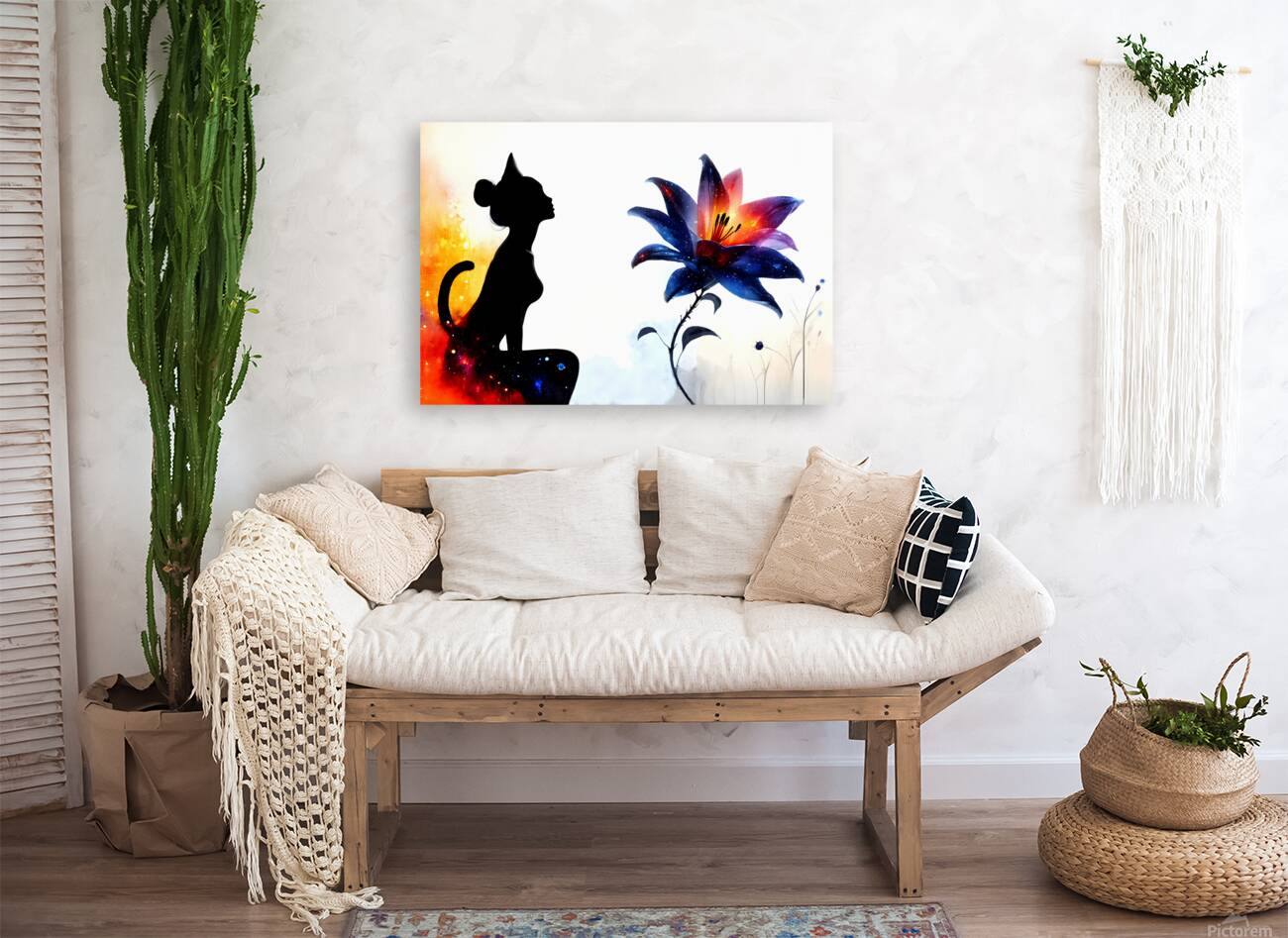 Cat and Flower Reproduction