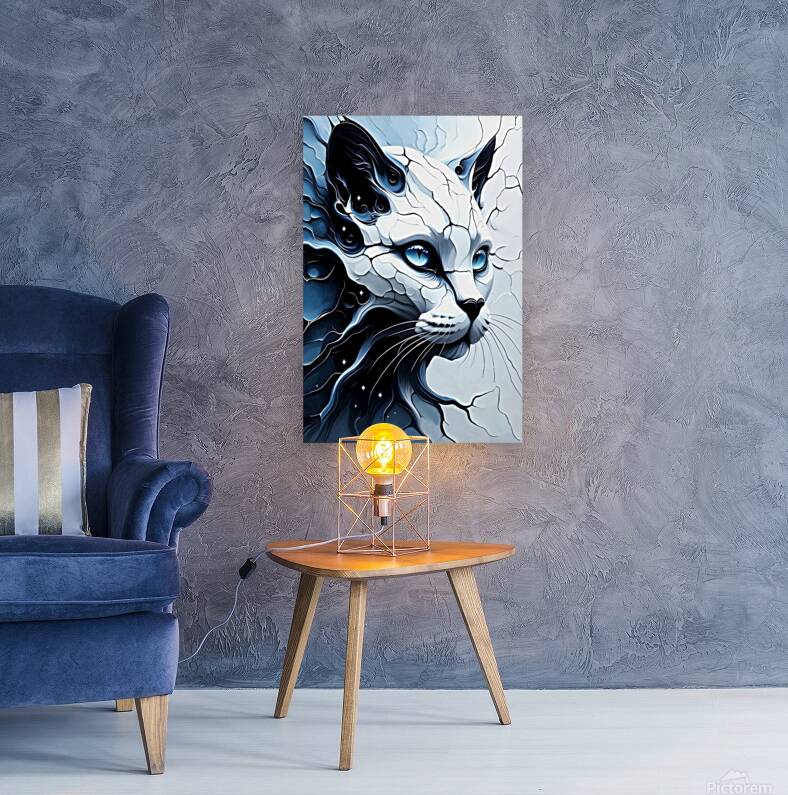 Plaster Cat Reproduction