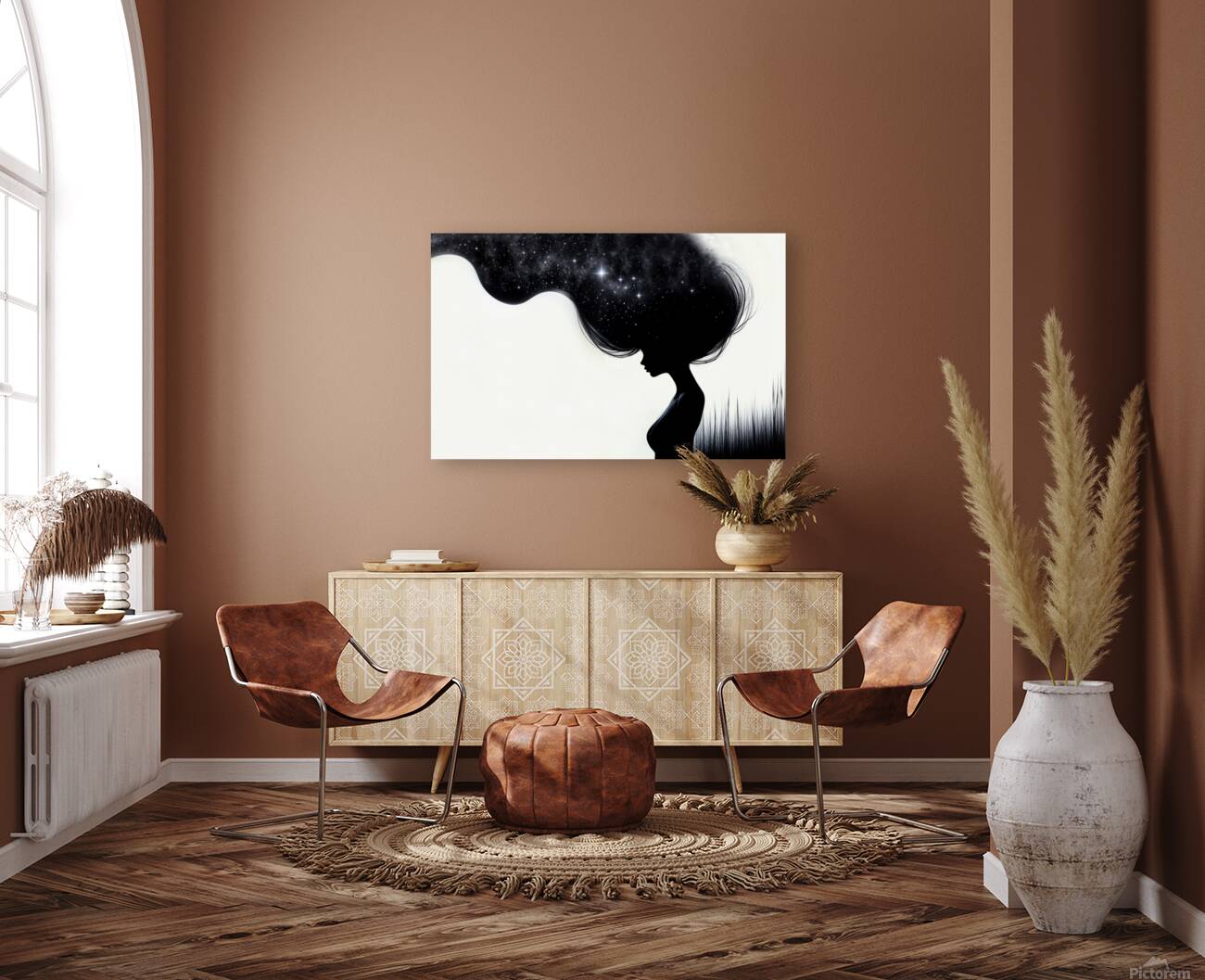 Night sky  Reproduction