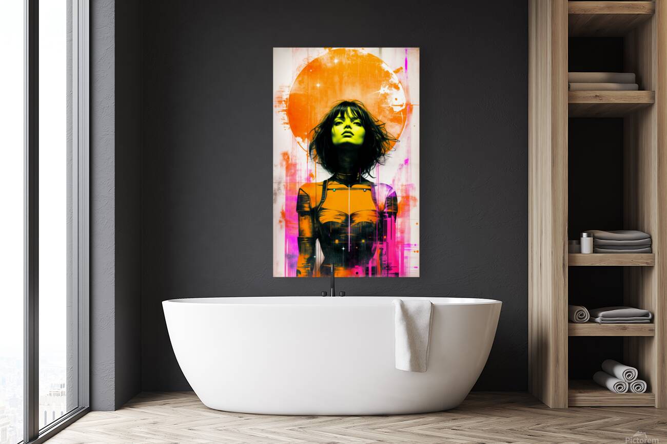 Orange Sun Reproduction