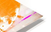Orange Sun HD Metal print