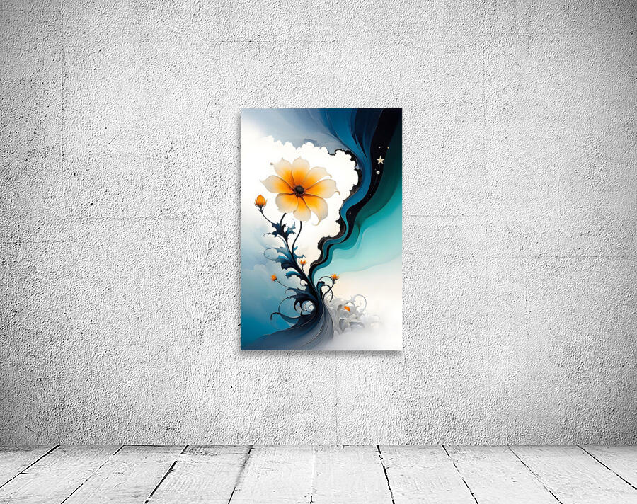 Flower star Wall Preview