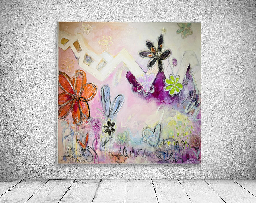 Bee Kind 40x40 Wall Preview