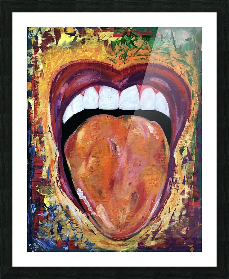 BOCAS 01 Picture Frame print