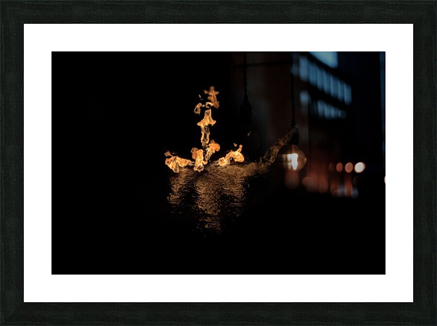 Fire Dance Picture Frame print
