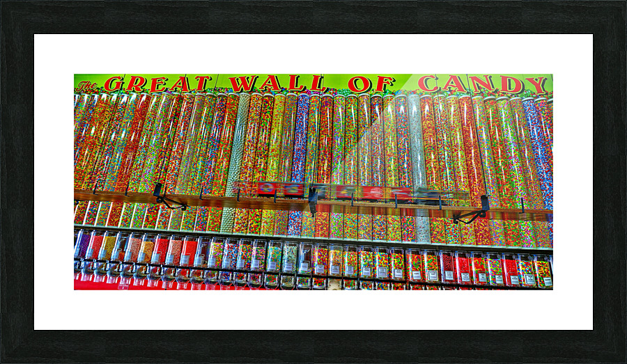 Candy Picture Frame print