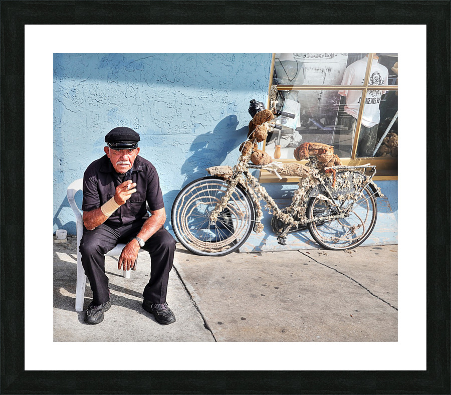 The Captains Catch Picture Frame print