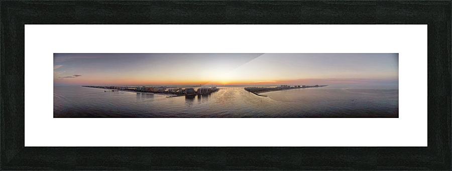  Sunrise Panorama Picture Frame print