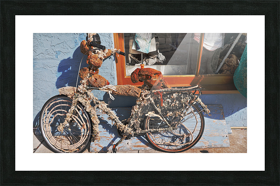 Barnacle Bike Picture Frame print