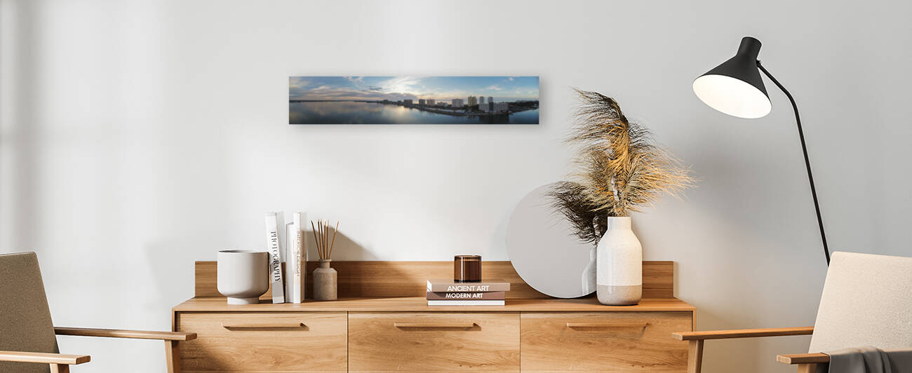 Clearwater Sky Panorama by Marie Louis Gallery