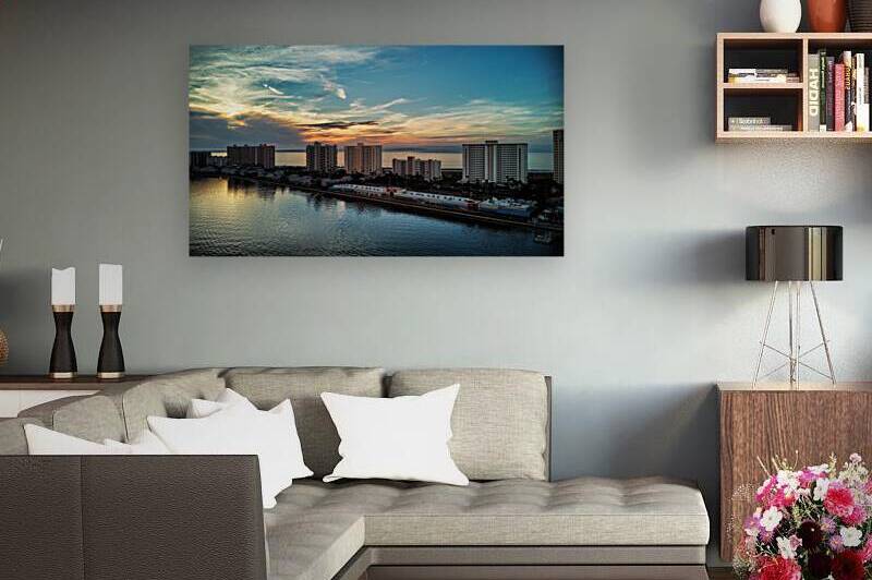 Bay Sunset V by Marie Louis Gallery
