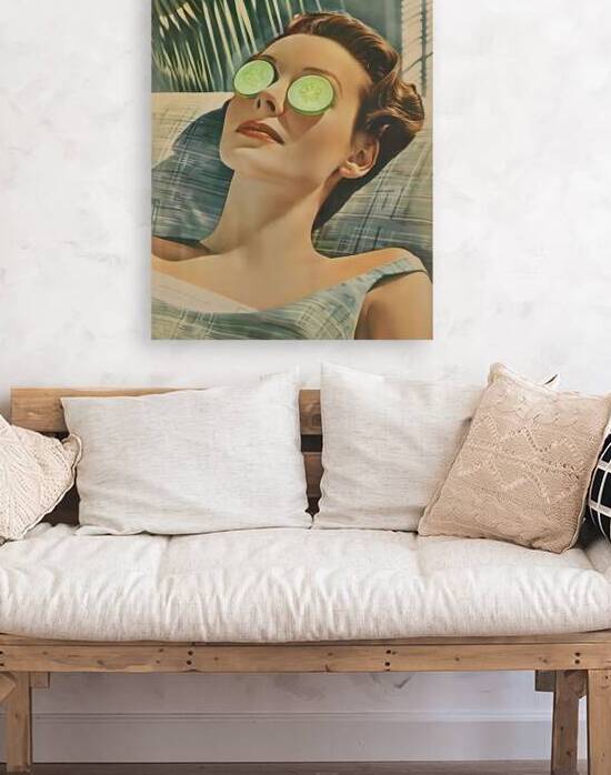 Spa Art Print Beauty Salon Wall Art Printable Ret by HEIDI JO DETTMER