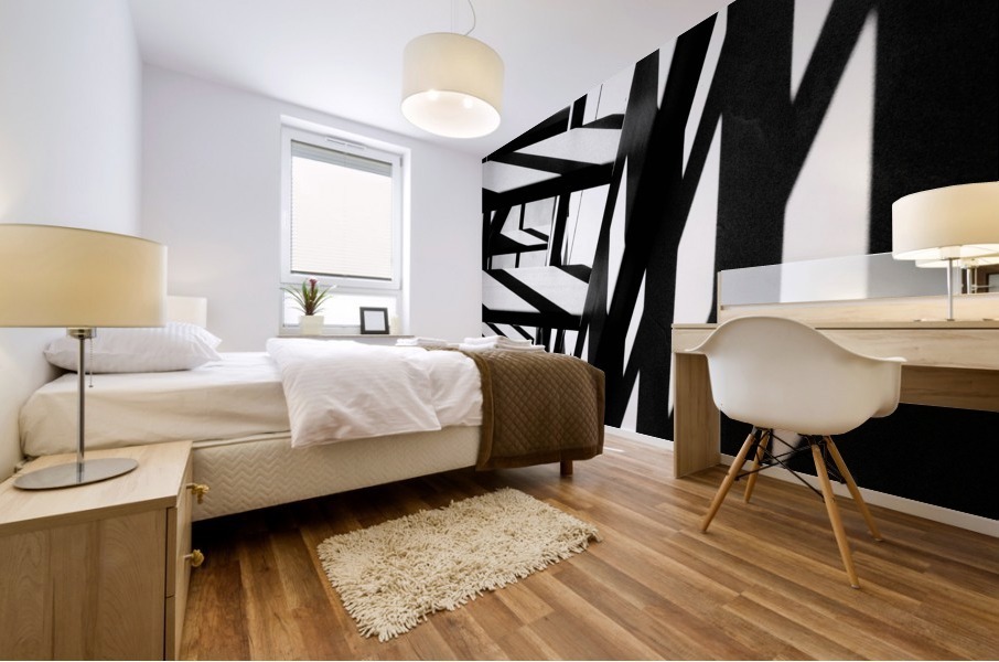 Casting Light and Shadows Mural print