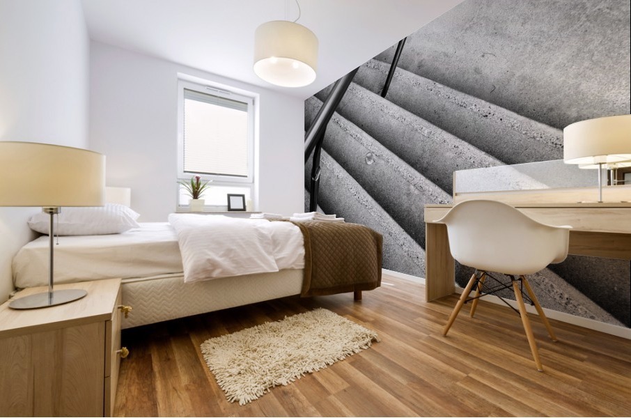 Descending Leaf Mural print