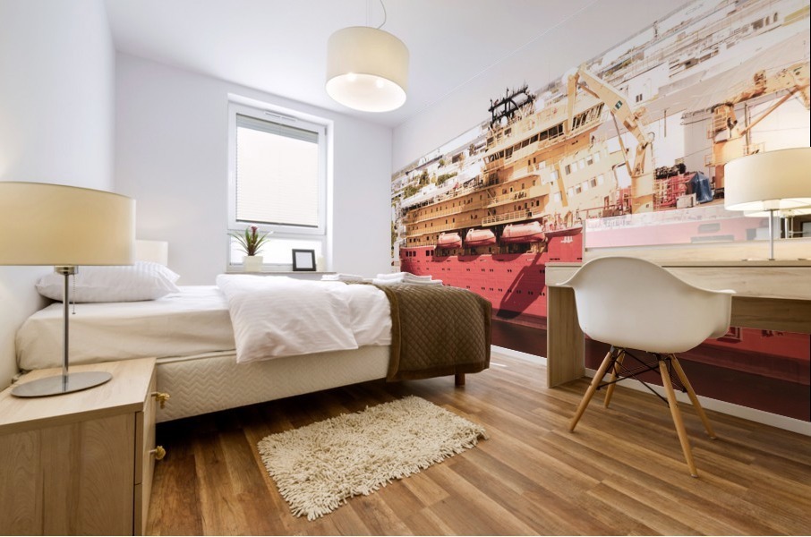 Ship Edda Mural print