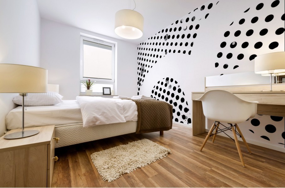 Halftone Abstract 1 Mural print