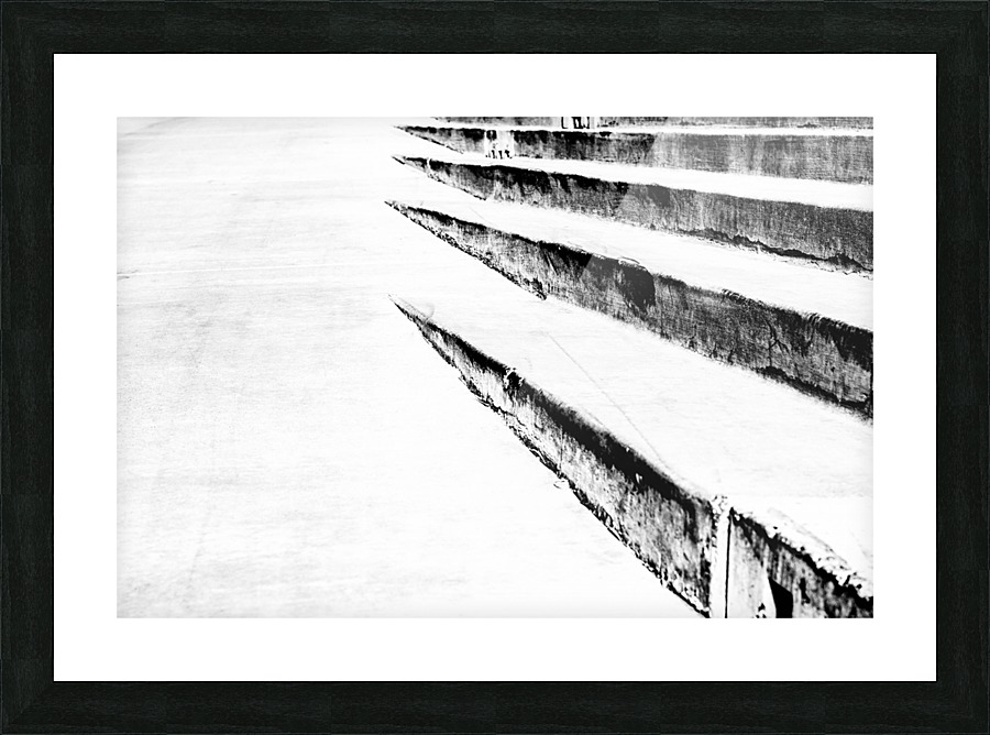 Concrete Perspective Picture Frame print