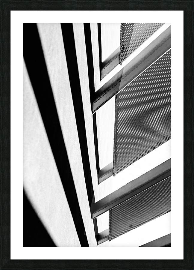 Abstract Shadow with Light Picture Frame print