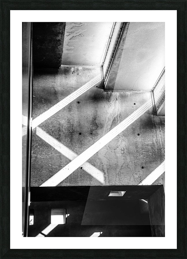 Contrasting Levels Picture Frame print