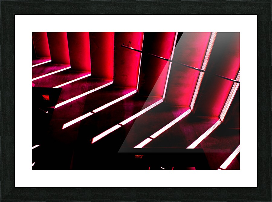 Floating Light Picture Frame print