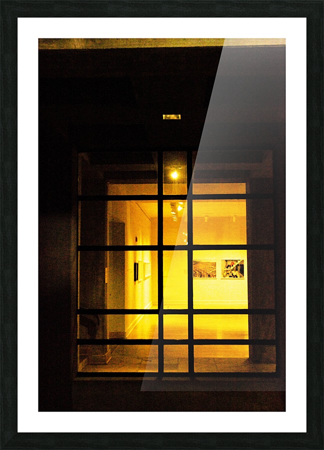 Gallery Passage Picture Frame print