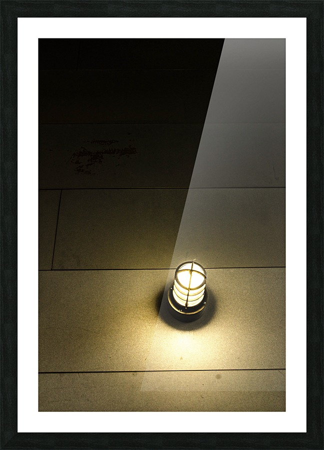 Floor Light Picture Frame print