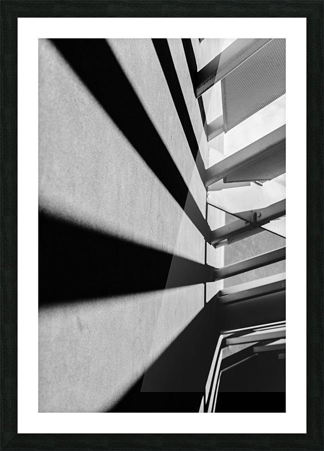 Light and Shadow Perspective Picture Frame print