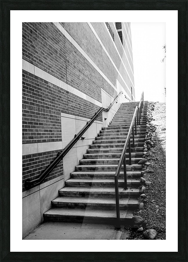 Ascending Staircase Picture Frame print