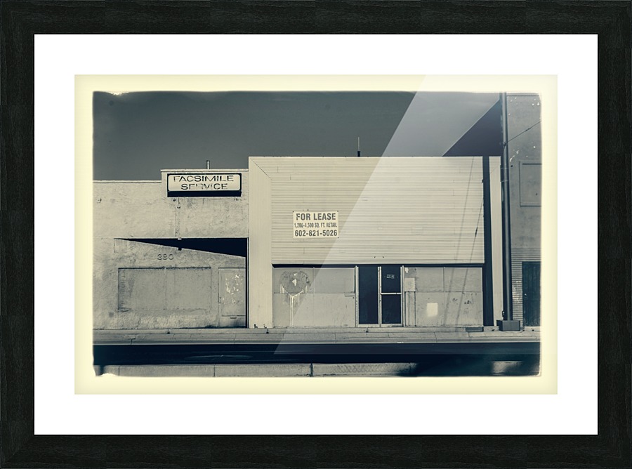 Facsimile Service Picture Frame print