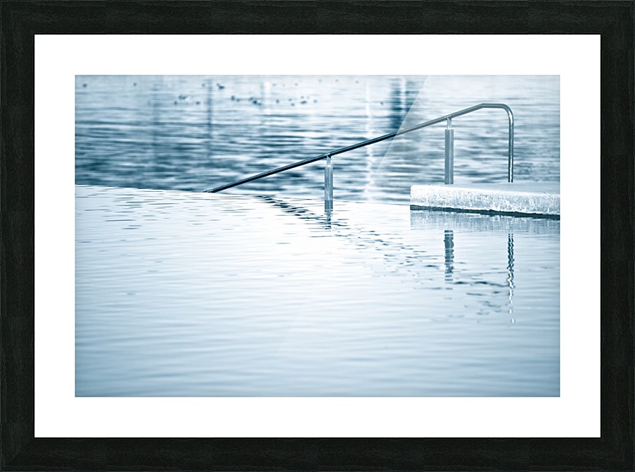 Water Illusion Picture Frame print