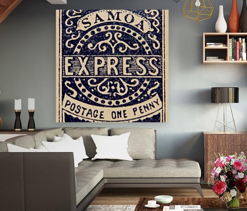 Samoa 2 Stamp Reproduction