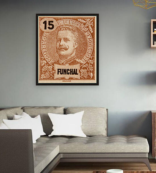 Portugal - Funchal Stamp by David Pinter