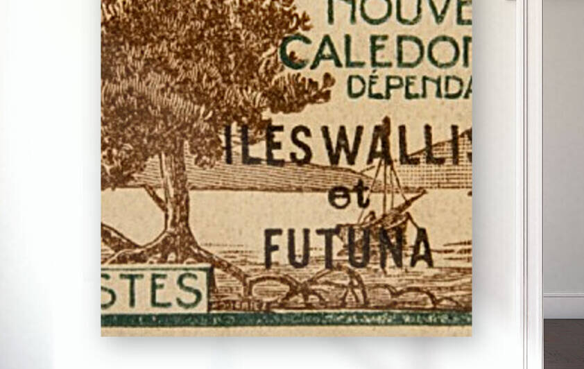 Iles Wallis et Futuna Stamp by David Pinter