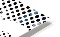 Halftone Abstract 1 HD Metal print