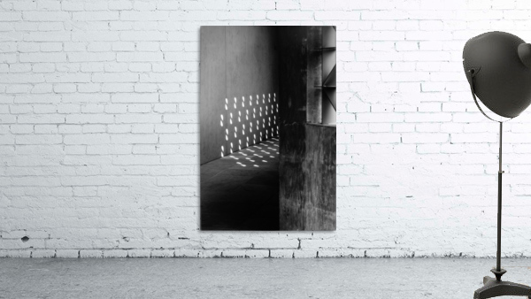 Light Pattern Cast on Concrete Wall Preview