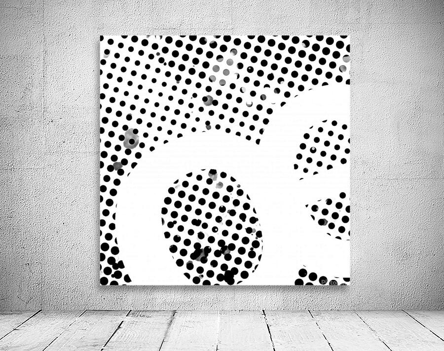 Halftone Abstract 1 Wall Preview