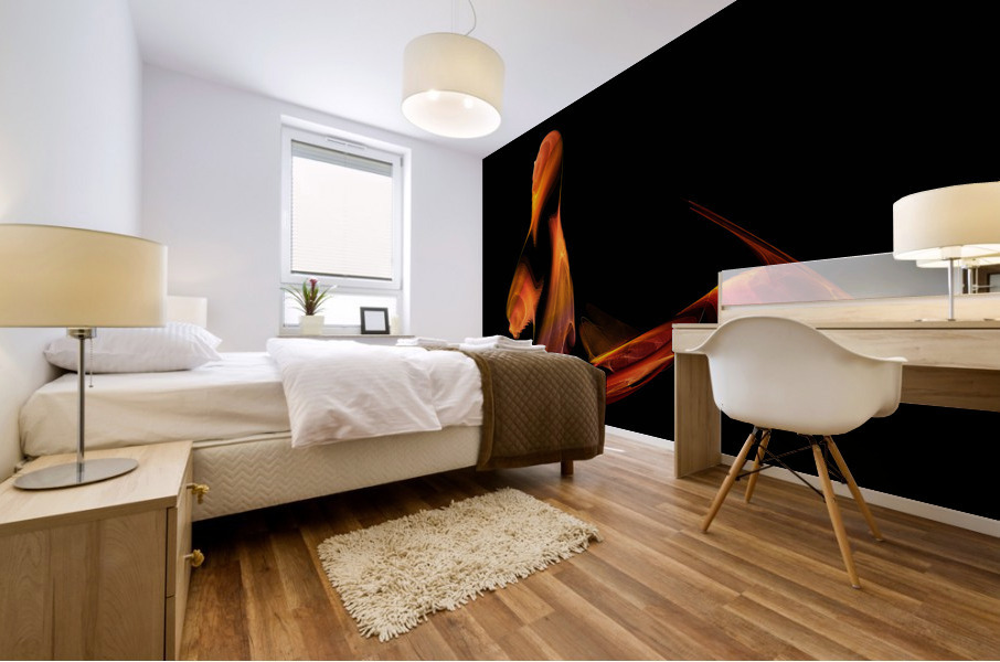 Loslassen Mural print