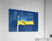 flag of Ukraine Acrylic Print