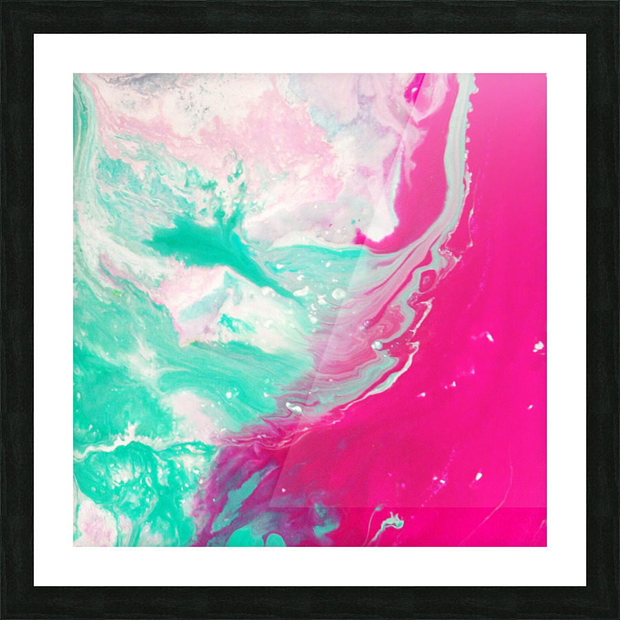 Pink Sand Picture Frame print